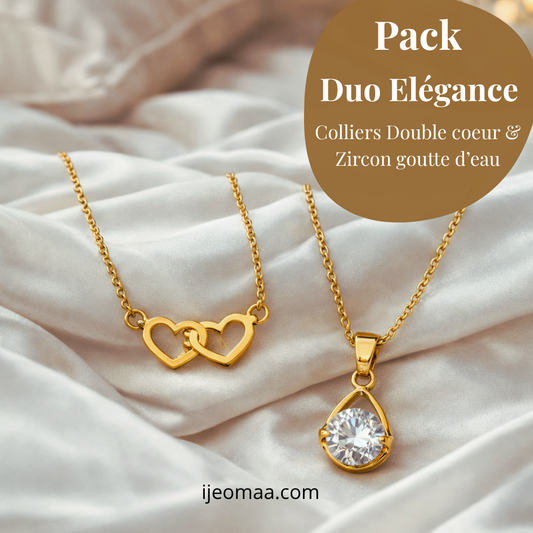 Duo Élégance – Deux colliers intemporels pour briller en toute occasion